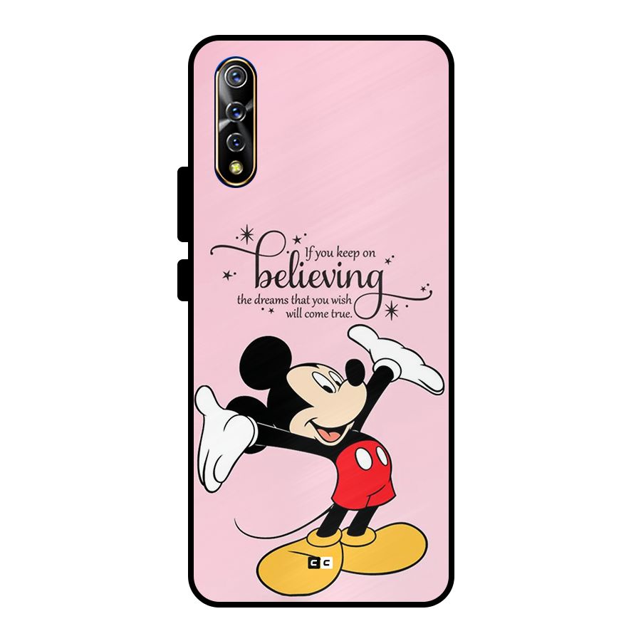 Believing Dreams Metal Back Case for Vivo S1