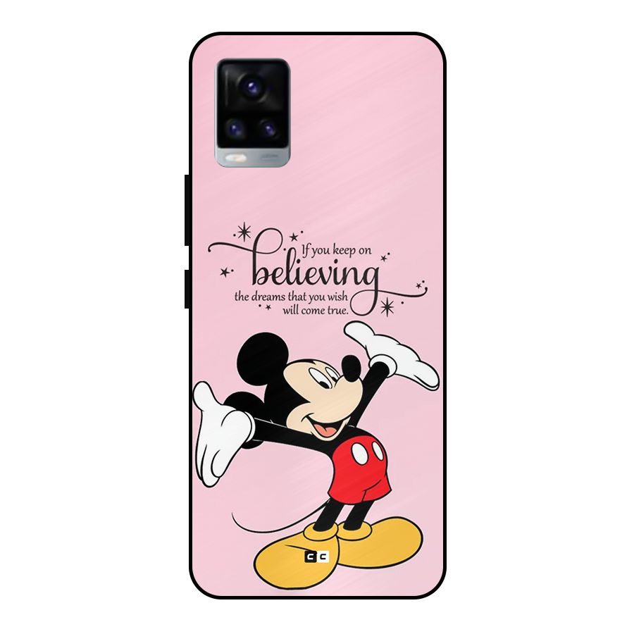 Believing Dreams Metal Back Case for Vivo V20 2021