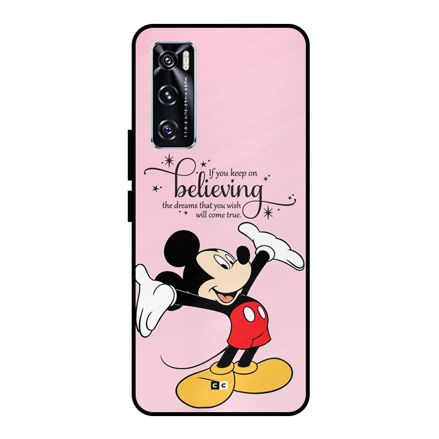Believing Dreams Metal Back Case for Vivo V20 SE