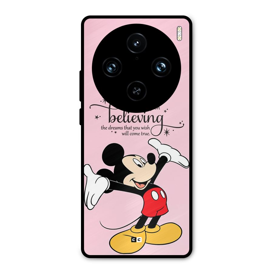 Believing Dreams Metal Back Case for Vivo X100 Pro