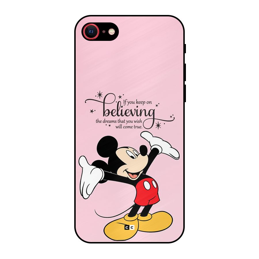 Believing Dreams Metal Back Case for iPhone SE 2022