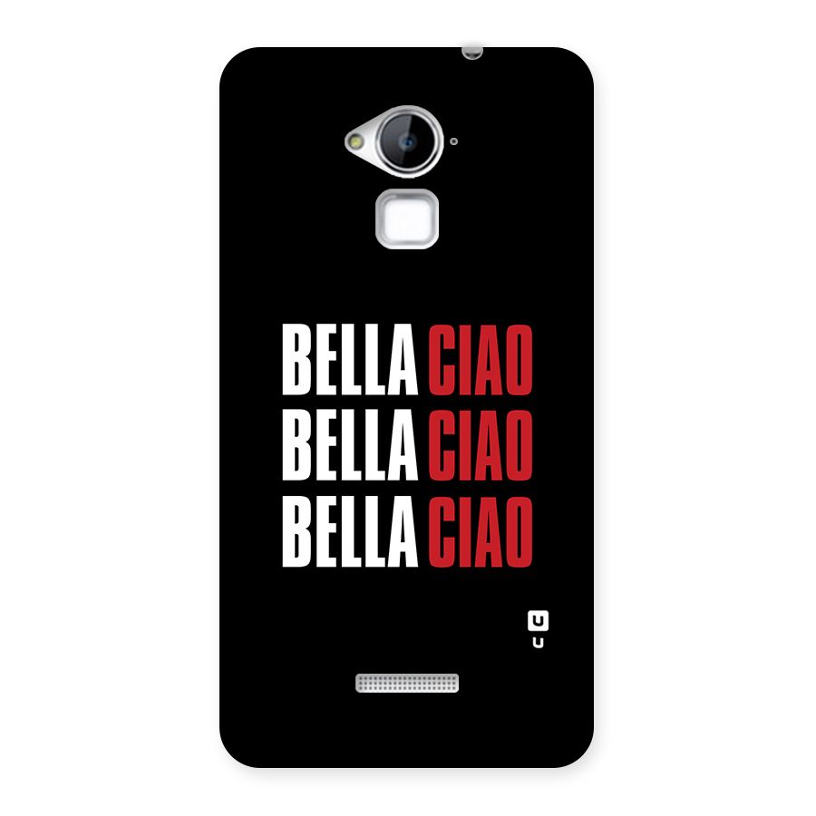 Bella Ciao Bella Ciao Bella Ciao Back Case for Coolpad Note 3