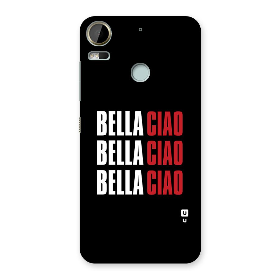 Bella Ciao Bella Ciao Bella Ciao Back Case for Desire 10 Pro