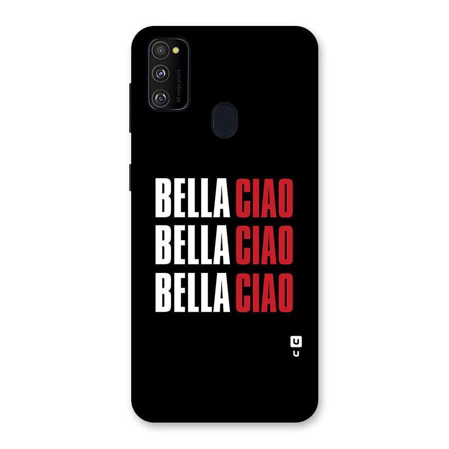 Bella Ciao Bella Ciao Bella Ciao Back Case for Galaxy M30s