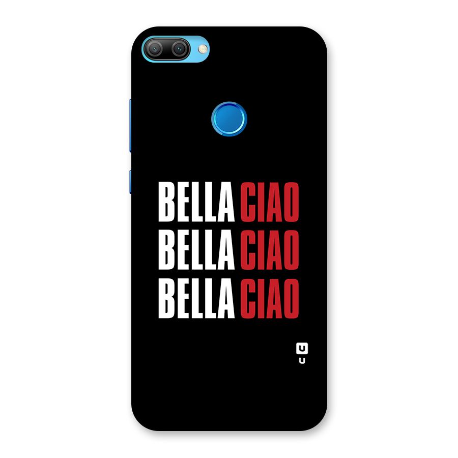 Bella Ciao Bella Ciao Bella Ciao Back Case for Honor 9N