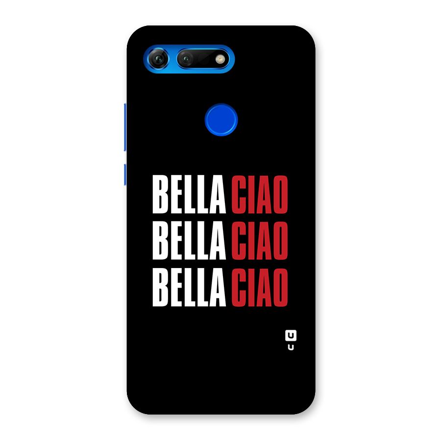 Bella Ciao Bella Ciao Bella Ciao Back Case for Honor View 20