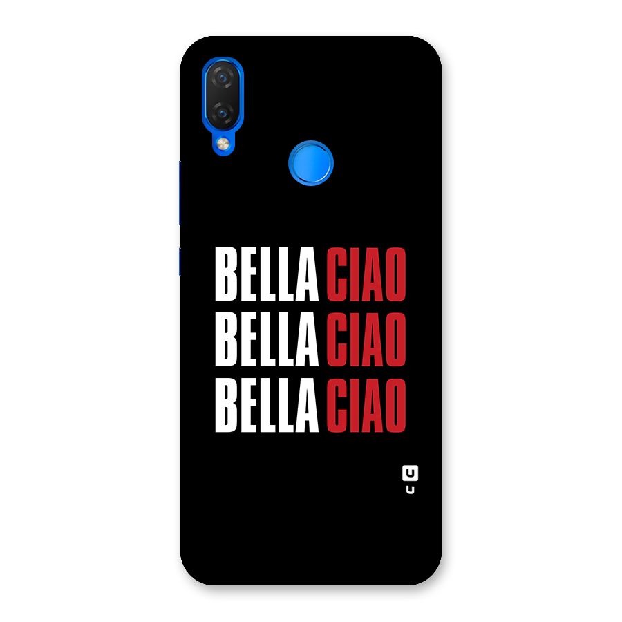 Bella Ciao Bella Ciao Bella Ciao Back Case for Huawei P Smart+
