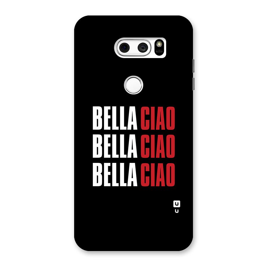 Bella Ciao Bella Ciao Bella Ciao Back Case for LG V30