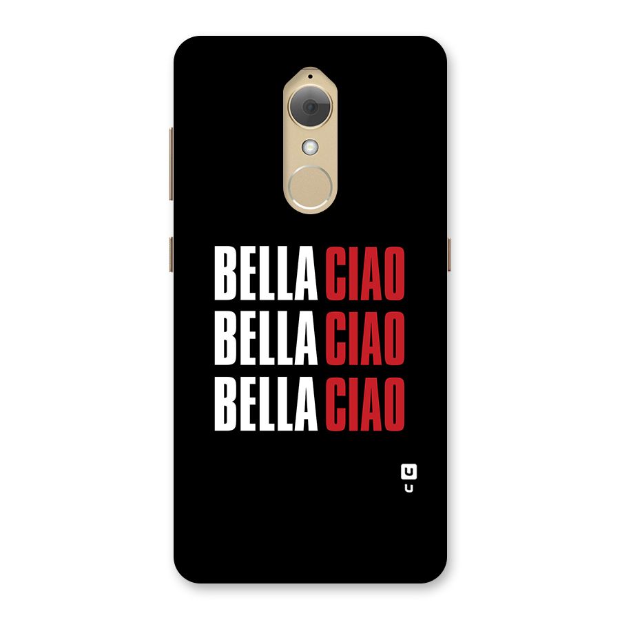 Bella Ciao Bella Ciao Bella Ciao Back Case for Lenovo K8