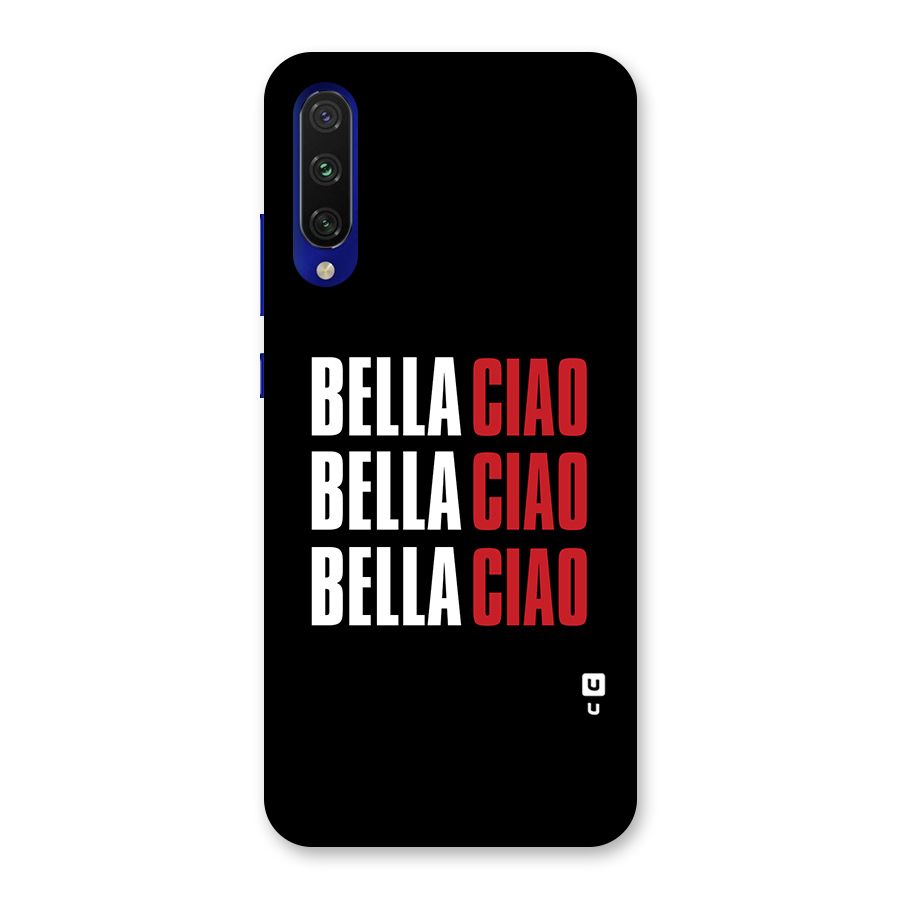 Bella Ciao Bella Ciao Bella Ciao Back Case for Mi A3