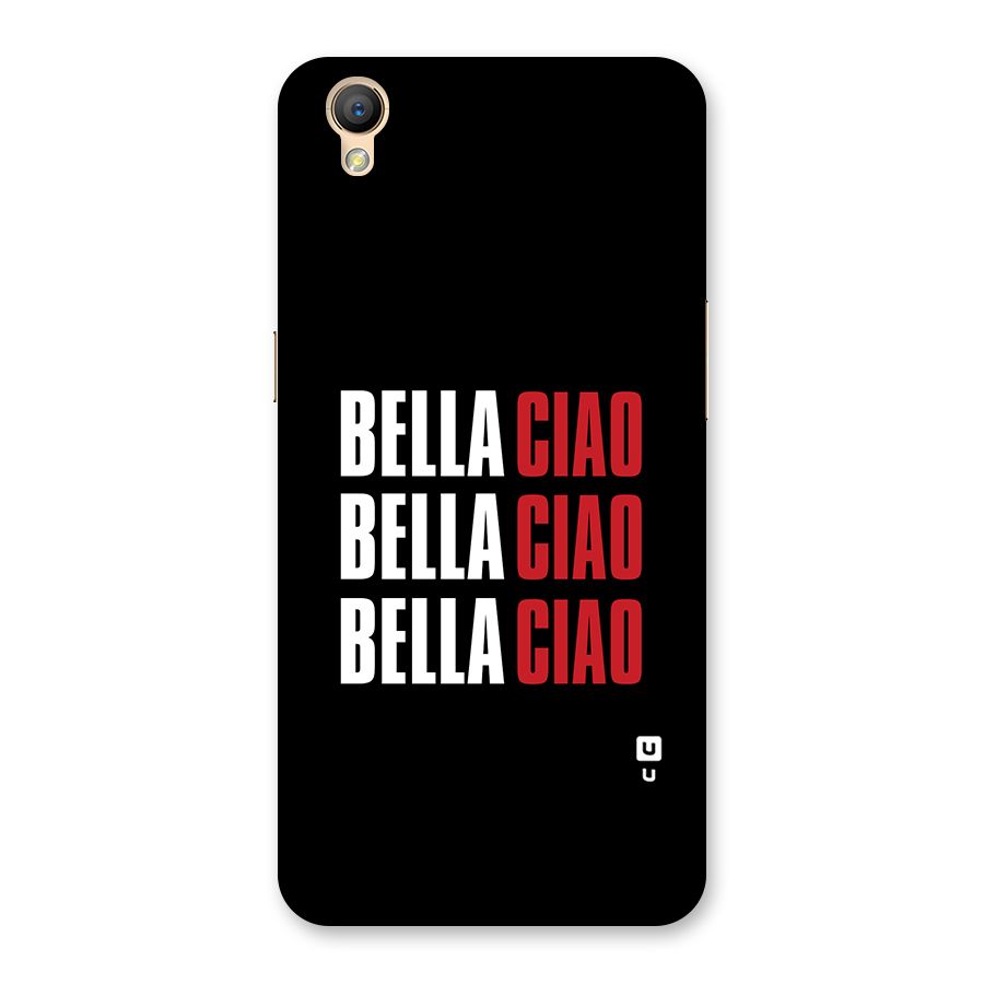 Bella Ciao Bella Ciao Bella Ciao Back Case for Oppo A37