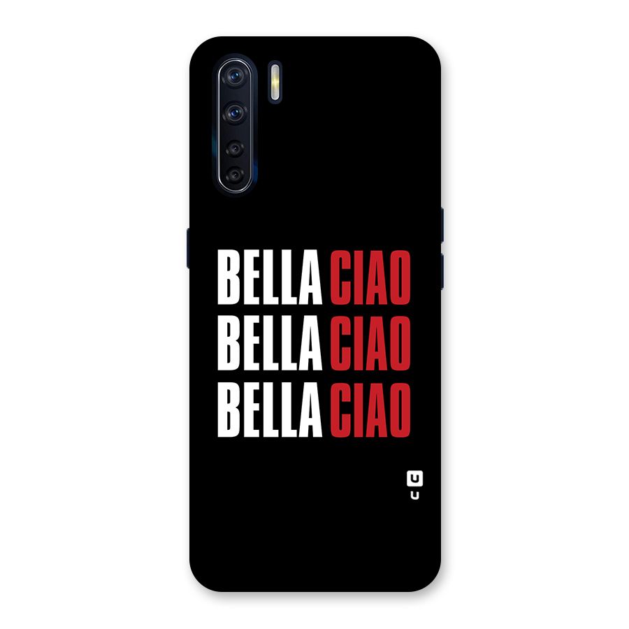 Bella Ciao Bella Ciao Bella Ciao Back Case for Oppo F15