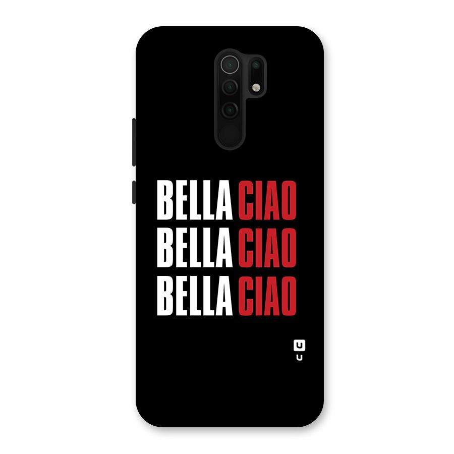 Bella Ciao Bella Ciao Bella Ciao Back Case for Poco M2