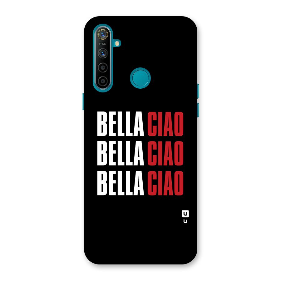 Bella Ciao Bella Ciao Bella Ciao Back Case for Realme 5i