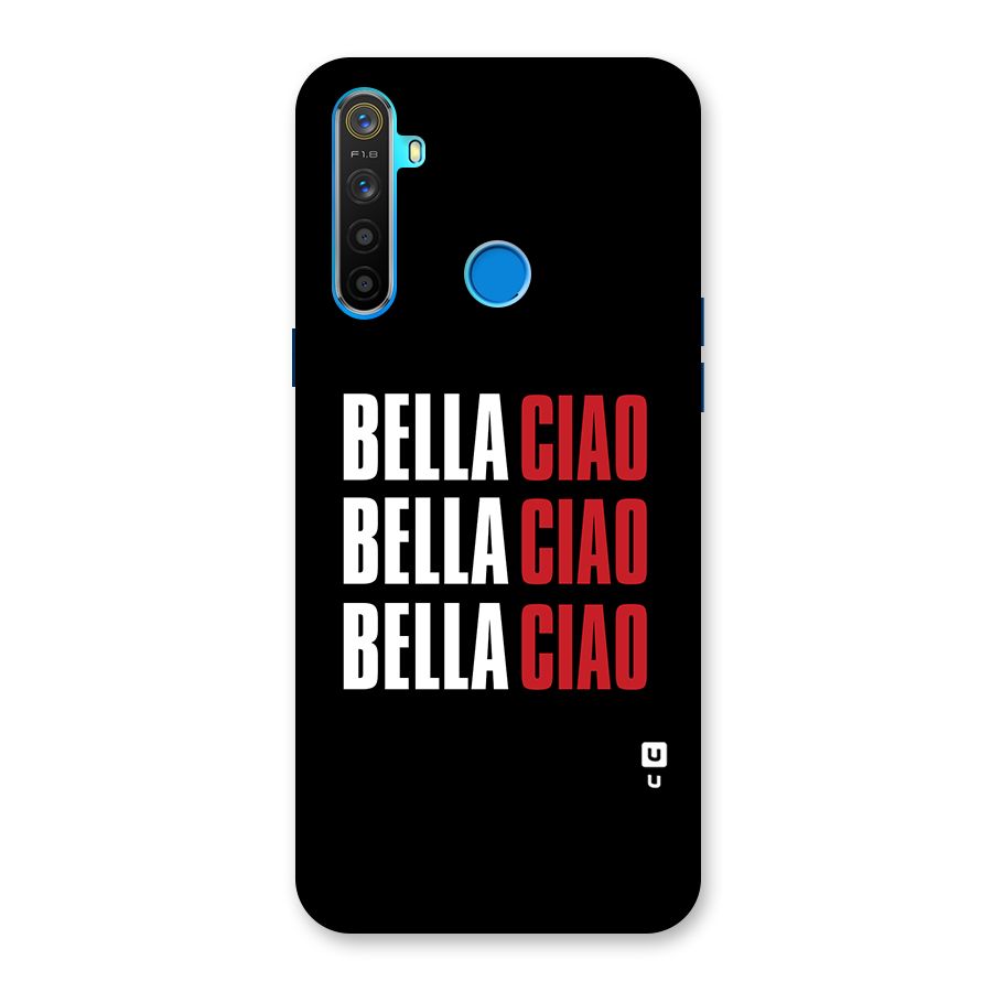 Bella Ciao Bella Ciao Bella Ciao Back Case for Realme 5s