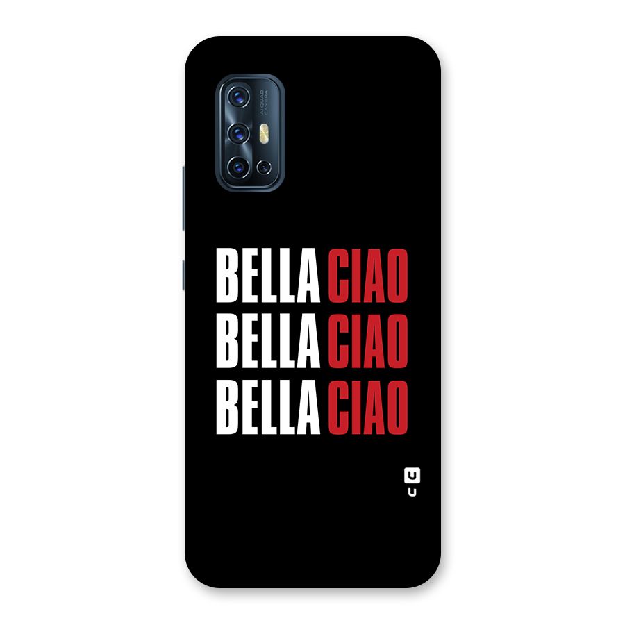 Bella Ciao Bella Ciao Bella Ciao Back Case for Vivo V17