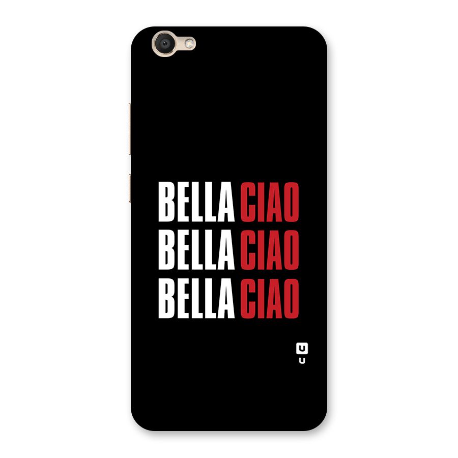 Bella Ciao Bella Ciao Bella Ciao Back Case for Vivo V5