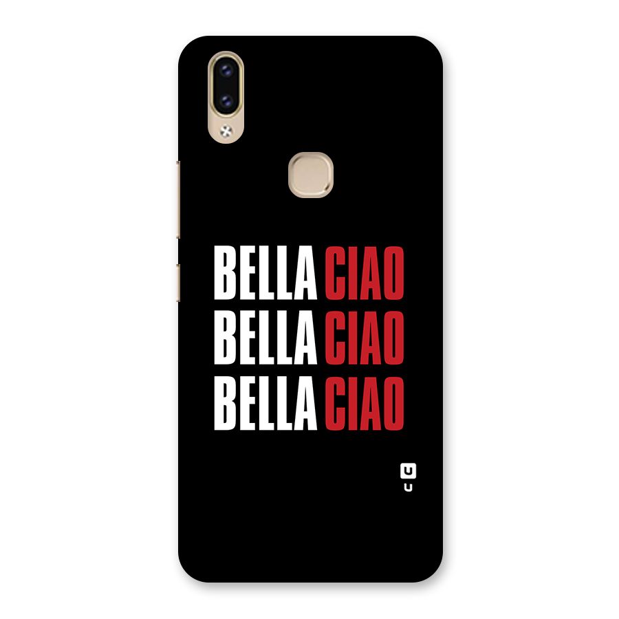 Bella Ciao Bella Ciao Bella Ciao Back Case for Vivo V9 Youth