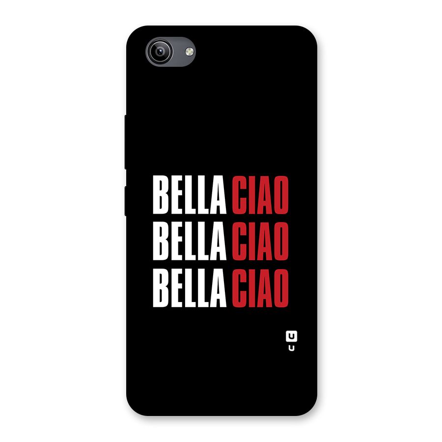 Bella Ciao Bella Ciao Bella Ciao Back Case for Vivo Y81i