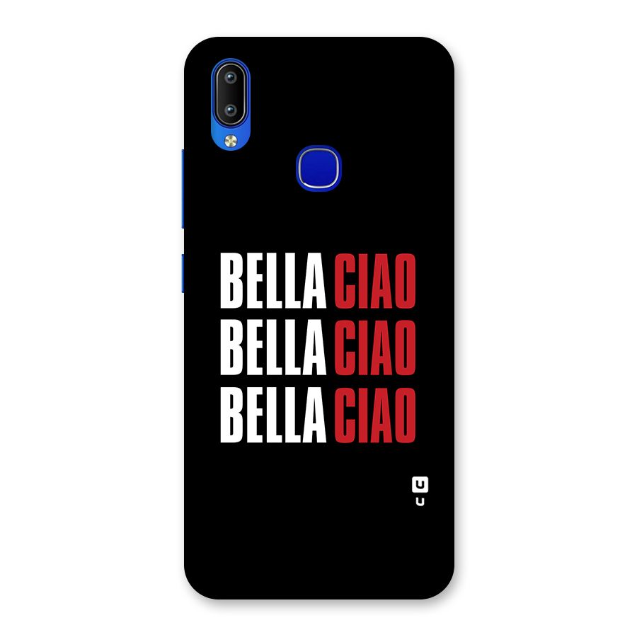 Bella Ciao Bella Ciao Bella Ciao Back Case for Vivo Y91