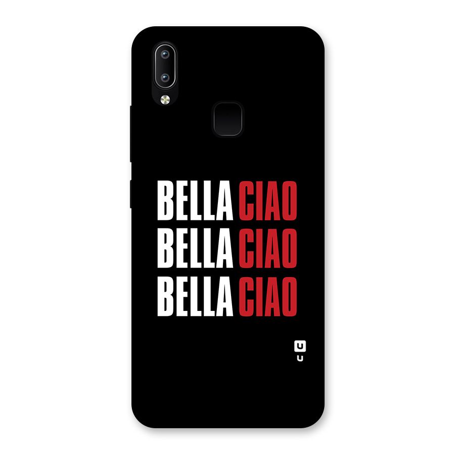 Bella Ciao Bella Ciao Bella Ciao Back Case for Vivo Y93