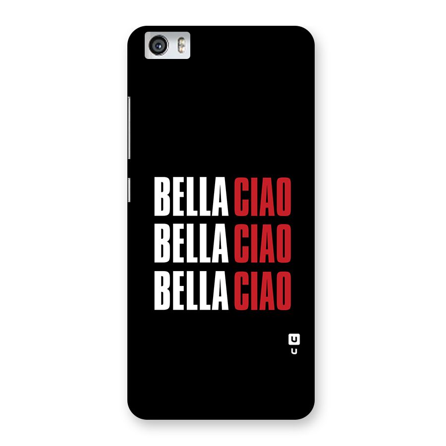 Bella Ciao Bella Ciao Bella Ciao Back Case for Xiaomi Redmi Mi5