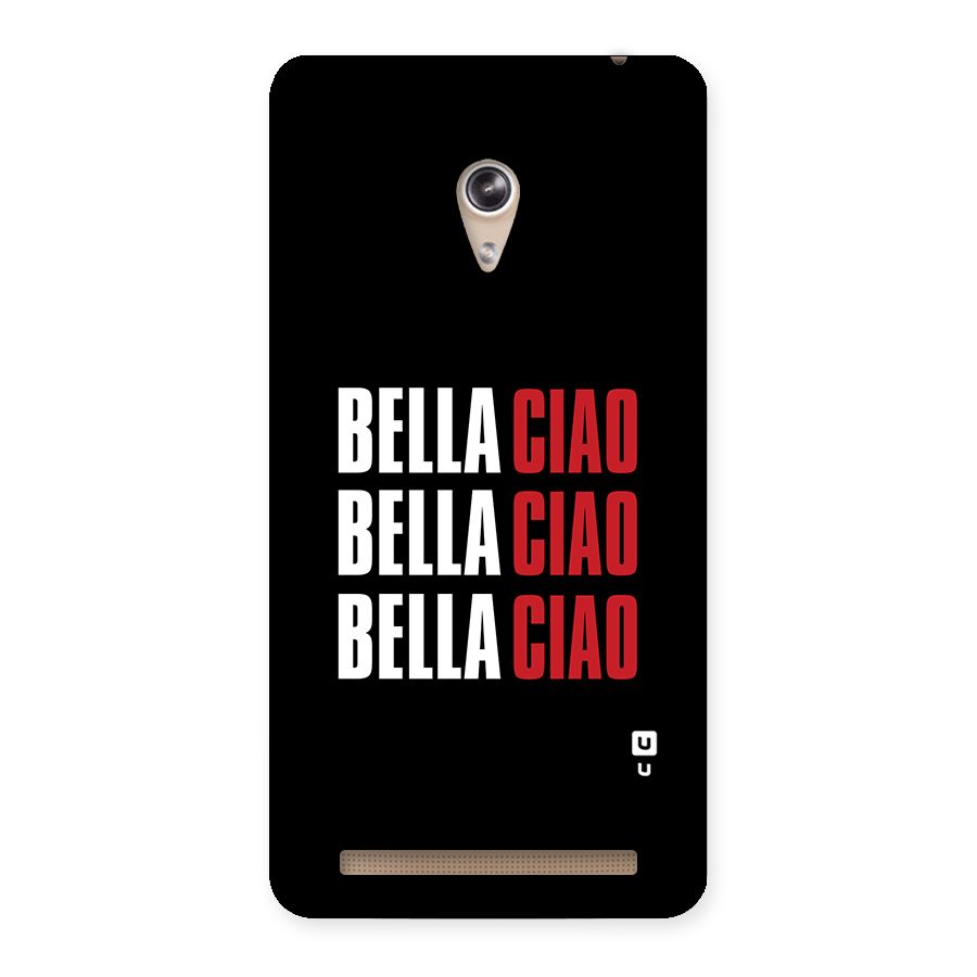 Bella Ciao Bella Ciao Bella Ciao Back Case for Zenfone 6