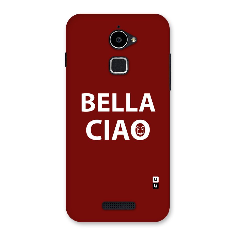 Bella Ciao Typography Art Back Case for Coolpad Note 3 Lite