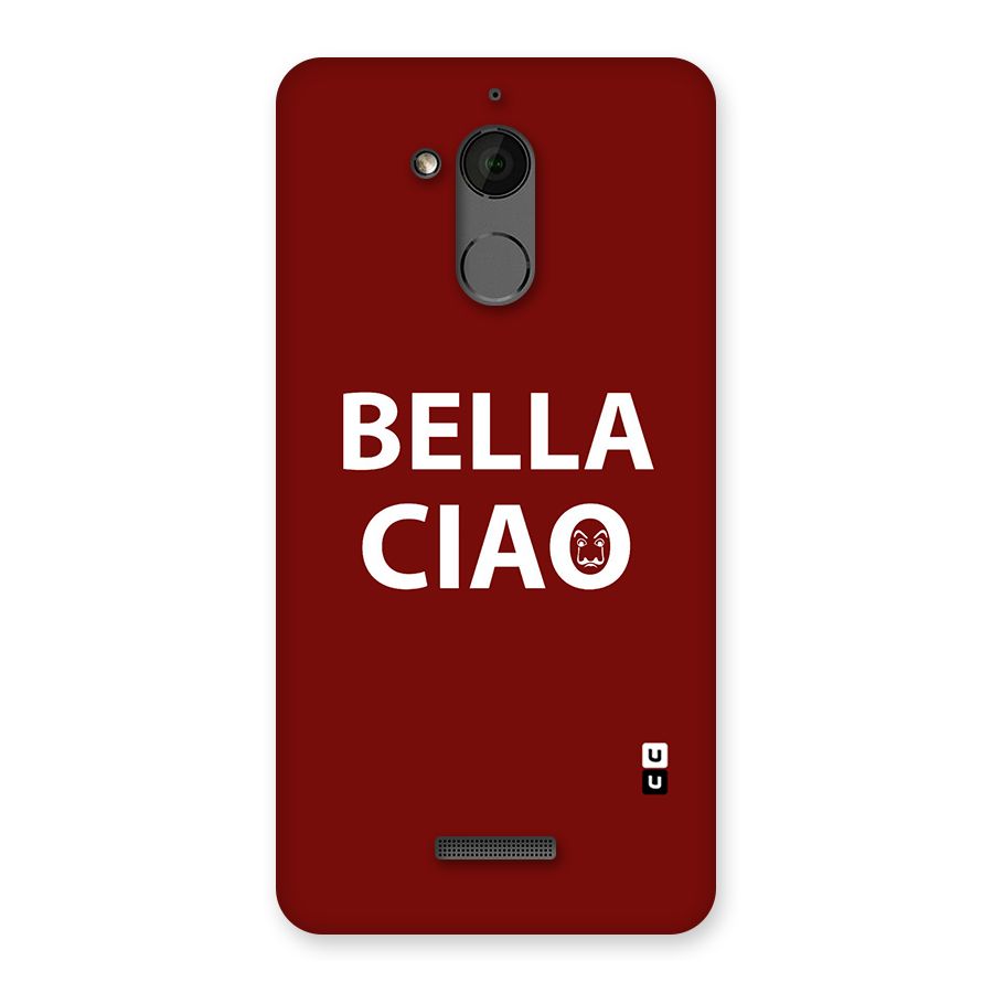 Bella Ciao Typography Art Back Case for Coolpad Note 5