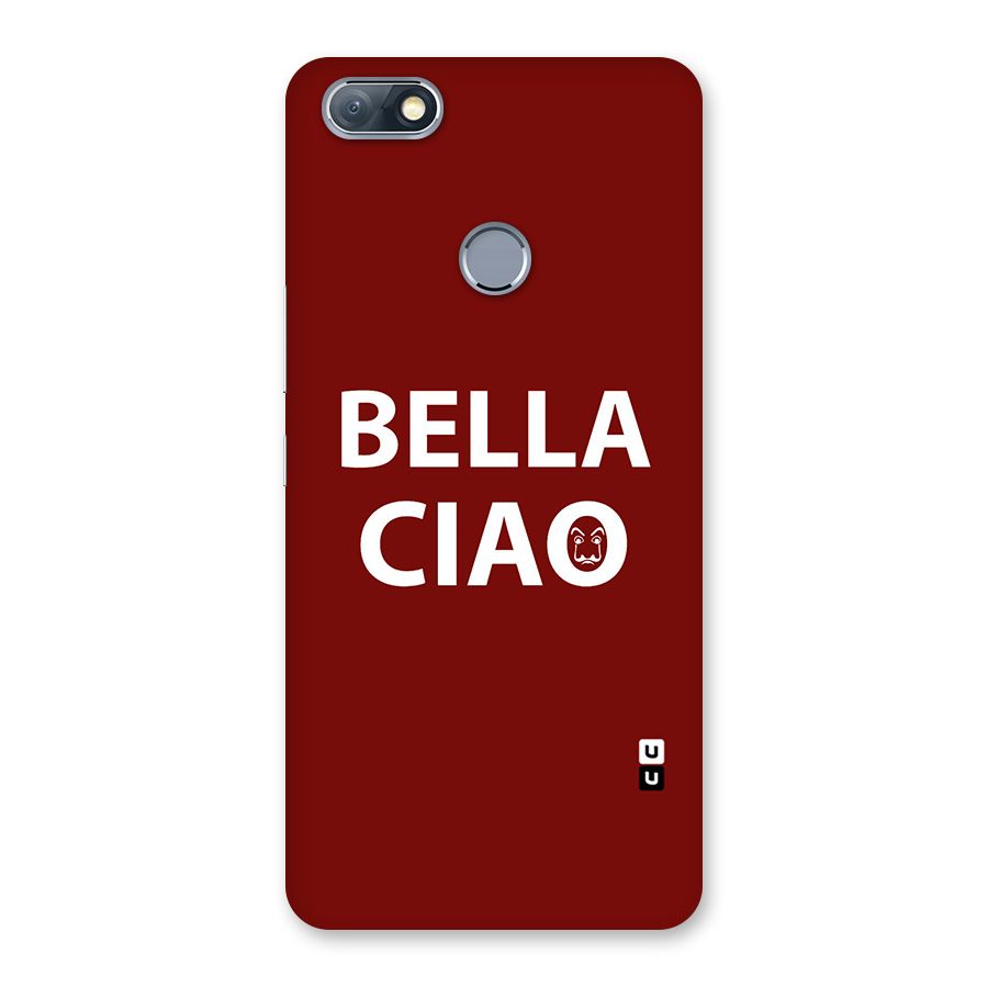 Bella Ciao Typography Art Back Case for Infinix Note 5