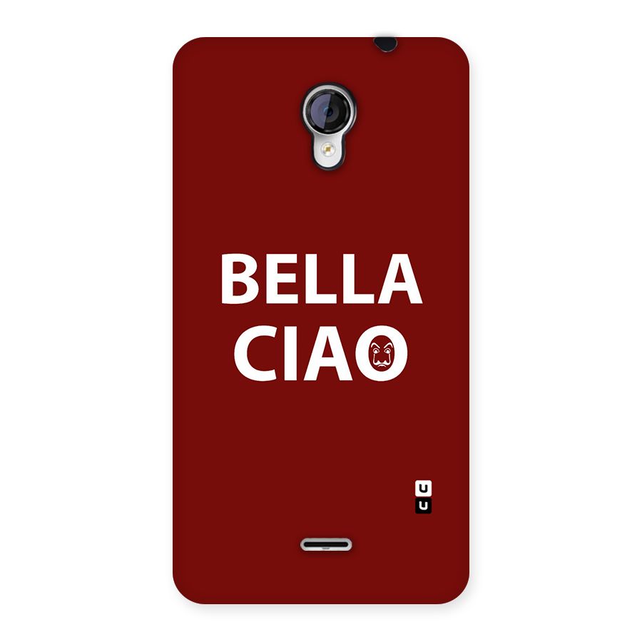 Bella Ciao Typography Art Back Case for Micromax Unite 2 A106