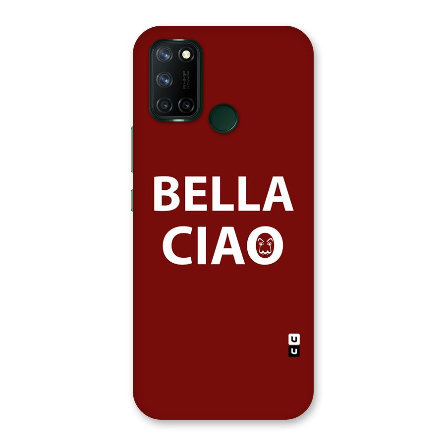 Bella Ciao Typography Art Back Case for Realme 7i