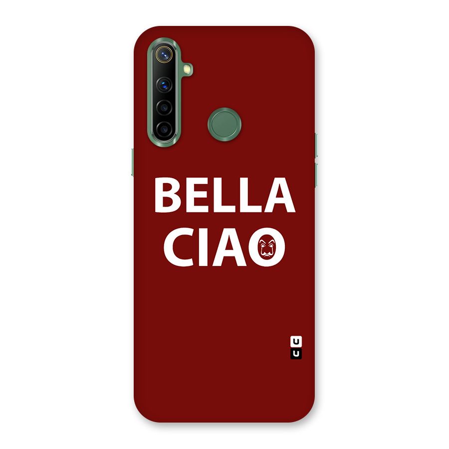 Bella Ciao Typography Art Back Case for Realme Narzo 10