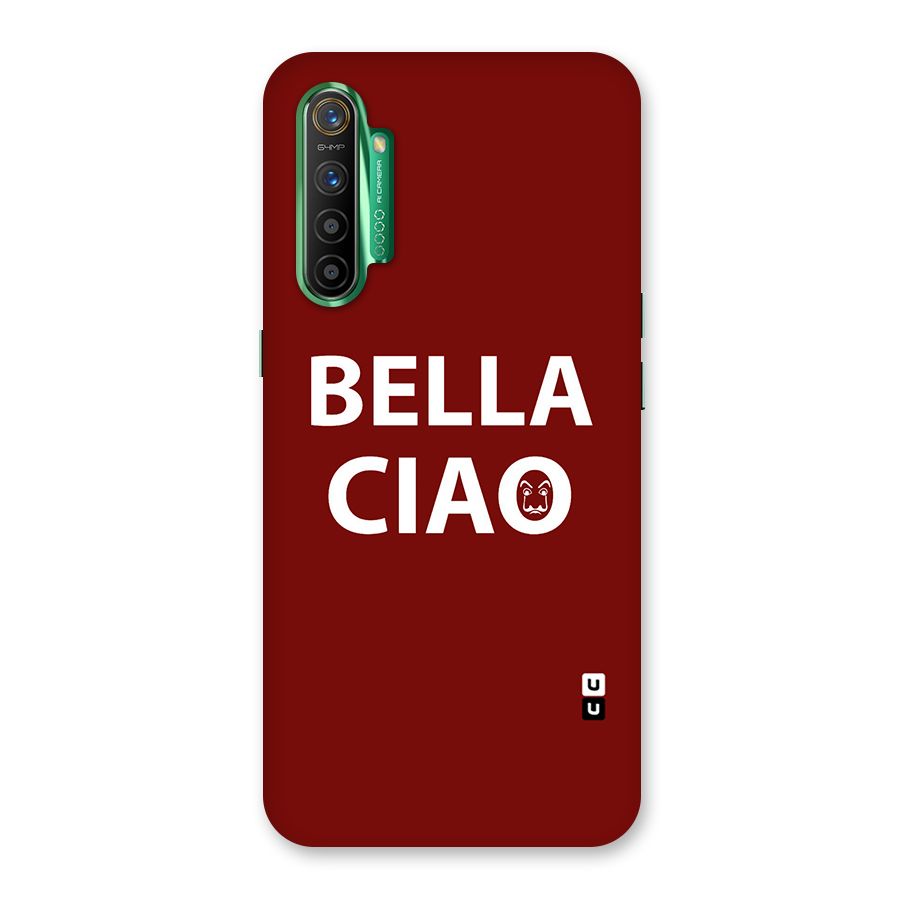 Bella Ciao Typography Art Back Case for Realme X2