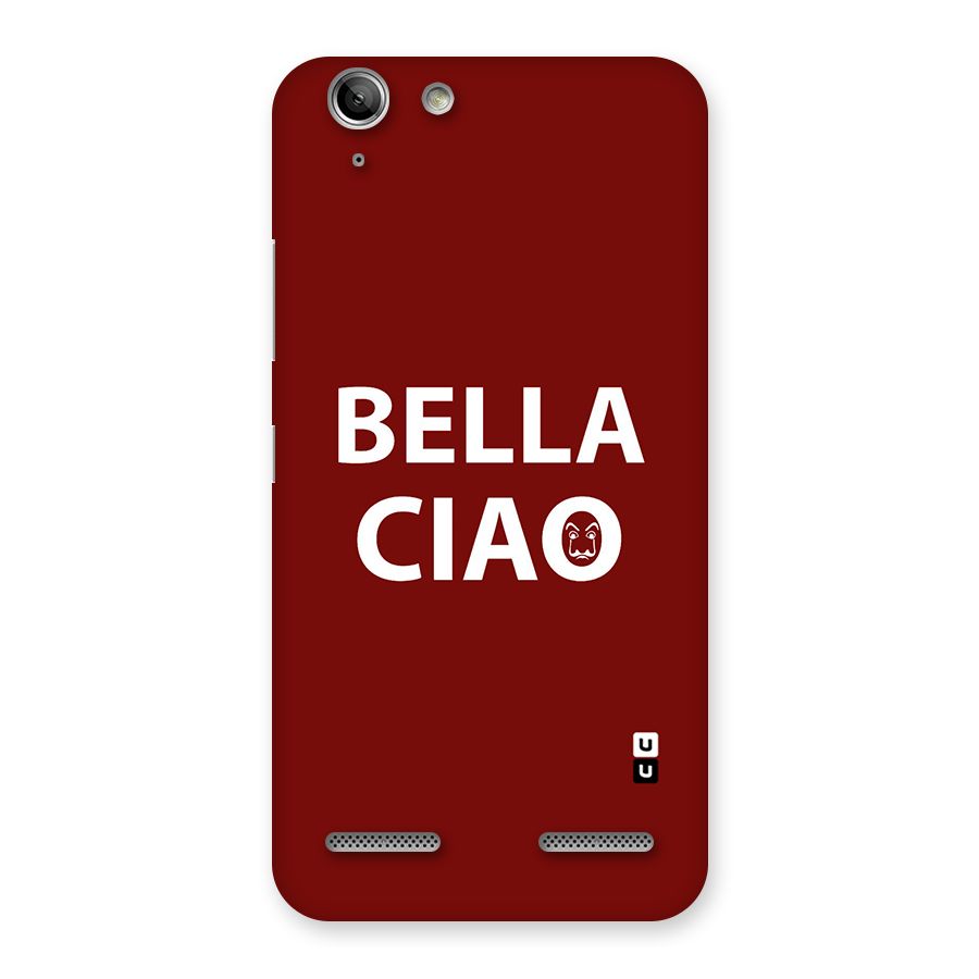 Bella Ciao Typography Art Back Case for Vibe K5