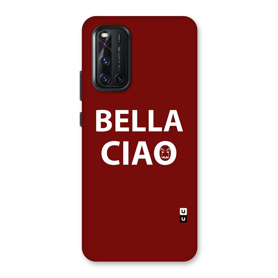 Bella Ciao Typography Art Back Case for Vivo V19