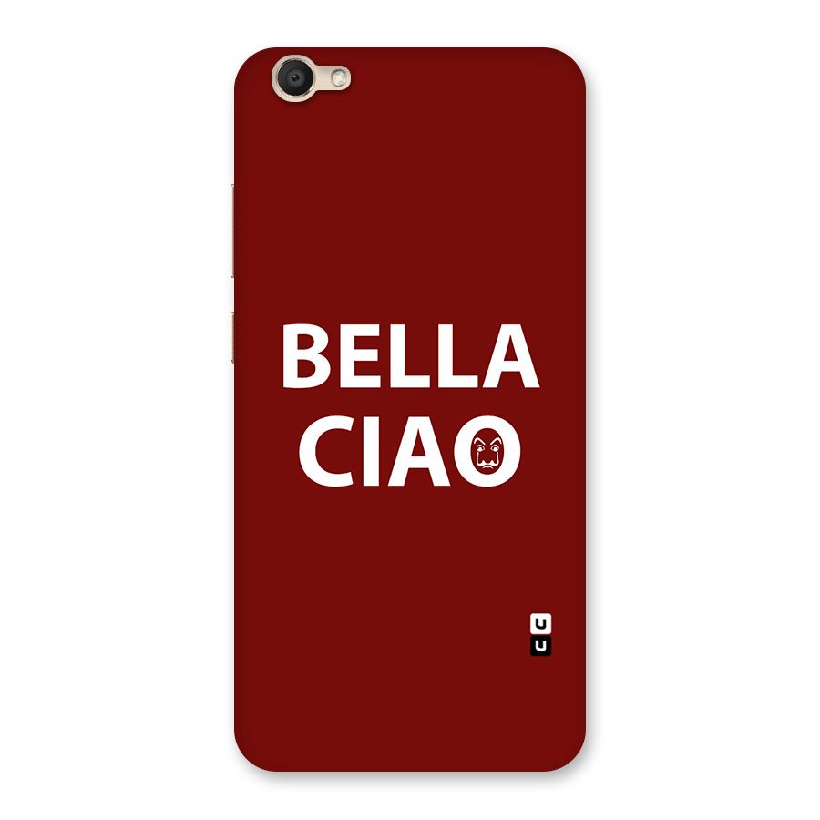 Bella Ciao Typography Art Back Case for Vivo V5