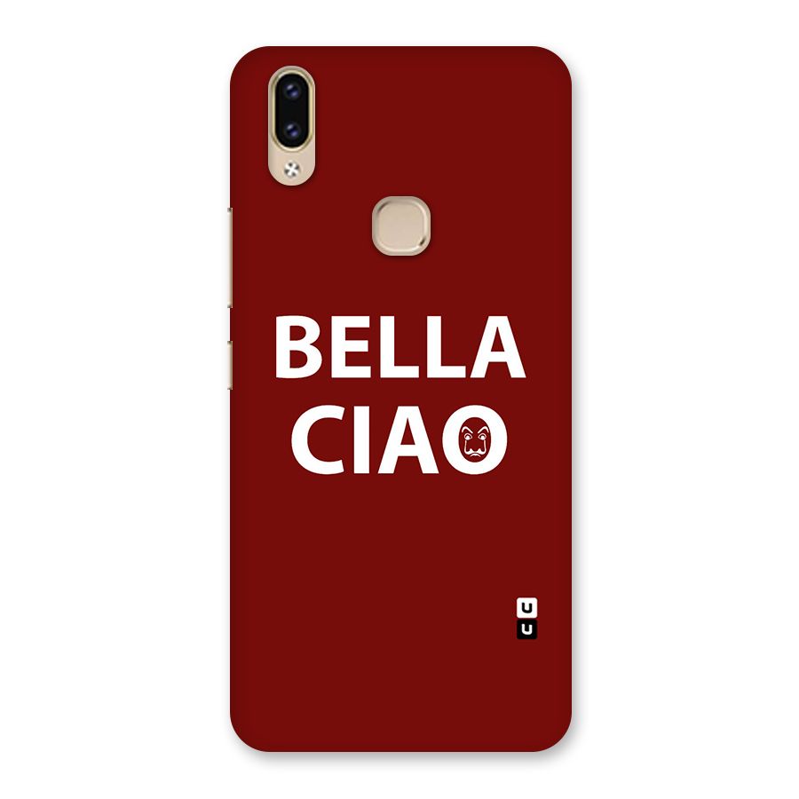 Bella Ciao Typography Art Back Case for Vivo V9 Youth