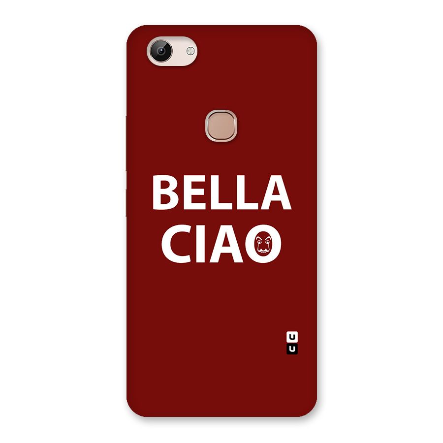 Bella Ciao Typography Art Back Case for Vivo Y83