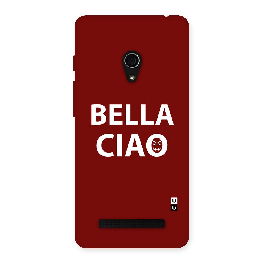 Bella Ciao Typography Art Back Case for Zenfone 5