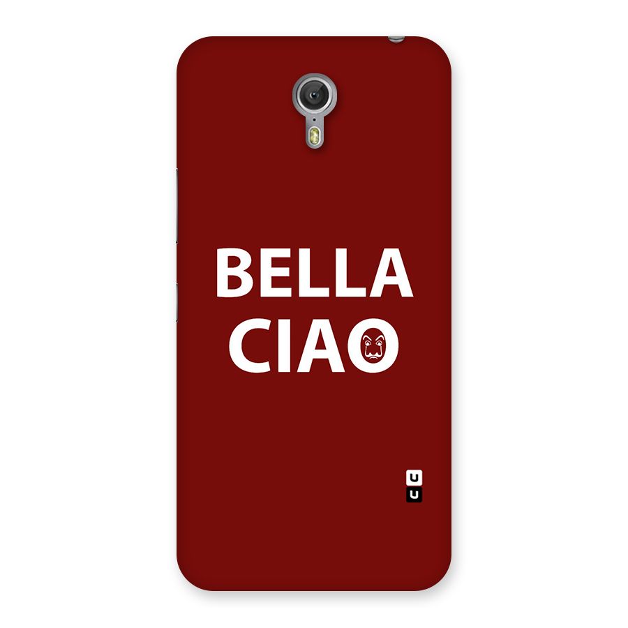 Bella Ciao Typography Art Back Case for Zuk Z1