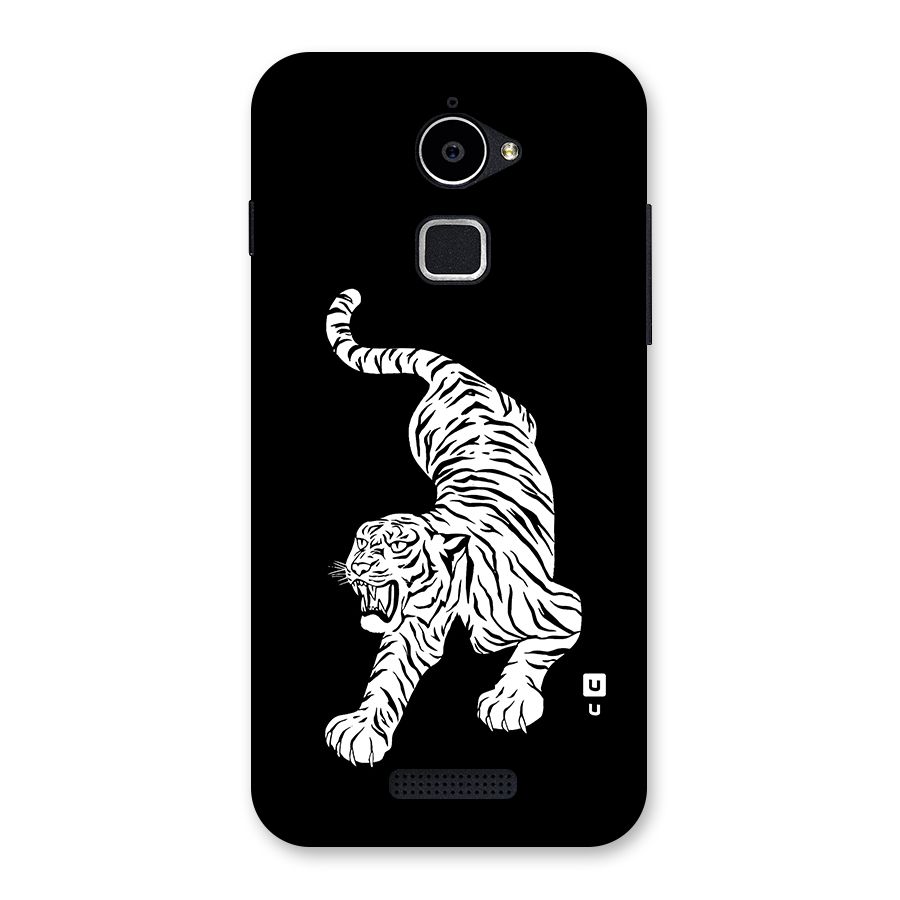 Bengal Tiger Stencil Art Back Case for Coolpad Note 3 Lite