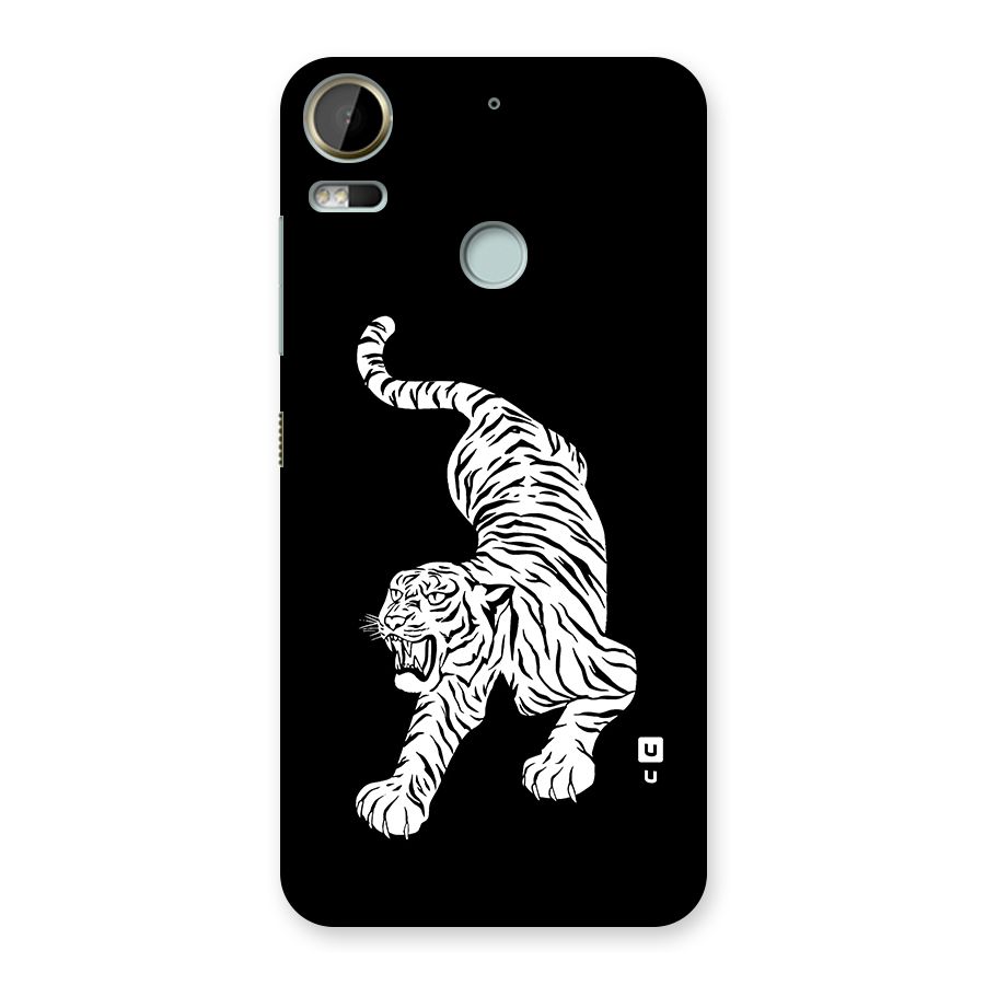 Bengal Tiger Stencil Art Back Case for Desire 10 Pro