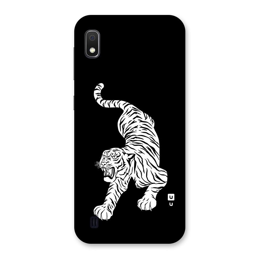 Bengal Tiger Stencil Art Back Case for Galaxy A10