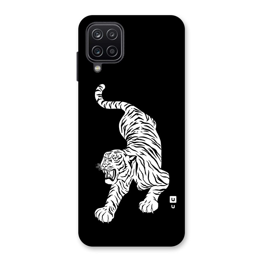 Bengal Tiger Stencil Art Back Case for Galaxy A12