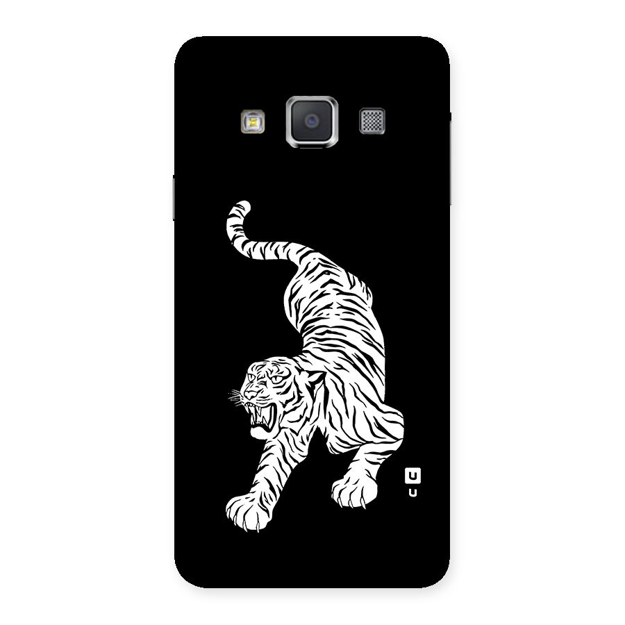 Bengal Tiger Stencil Art Back Case for Galaxy A3