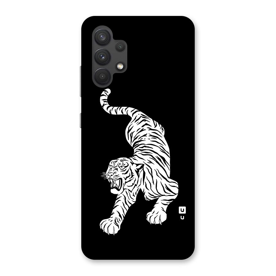 Bengal Tiger Stencil Art Back Case for Galaxy A32