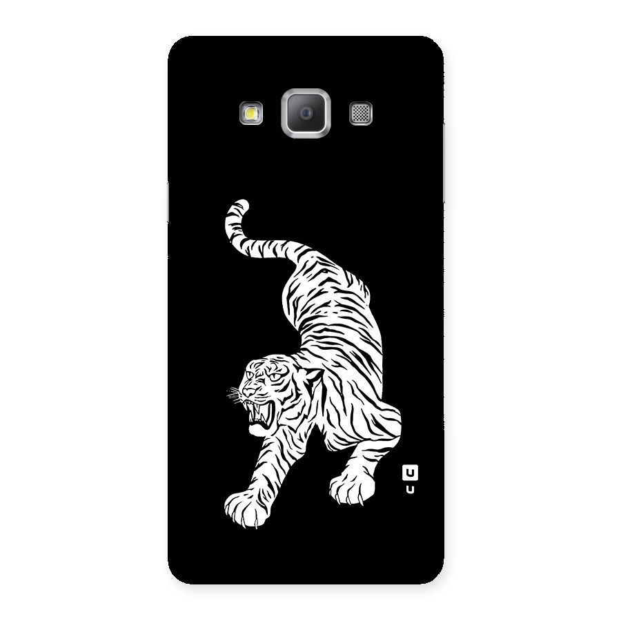 Bengal Tiger Stencil Art Back Case for Galaxy A7