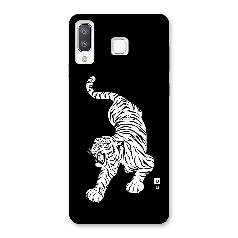 Bengal Tiger Stencil Art Back Case for Galaxy A8 Star