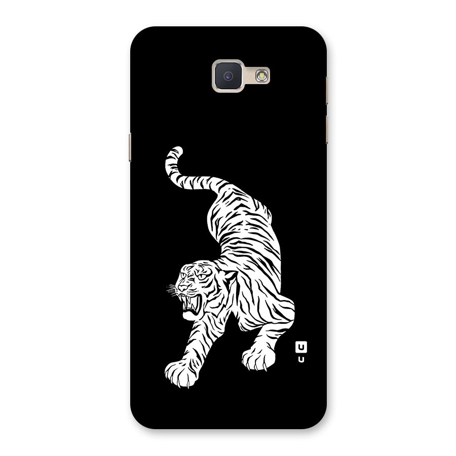 Bengal Tiger Stencil Art Back Case for Galaxy J5 Prime
